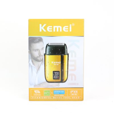 ماشین اصلاح موی صورت شارژی کیمی مدل KM-T90