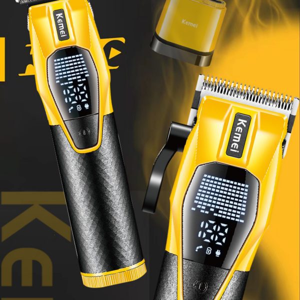 ماشین اصلاح موی سر و صورت شارژی کیمی مدل KM-8561 مجموعه 2 عددی