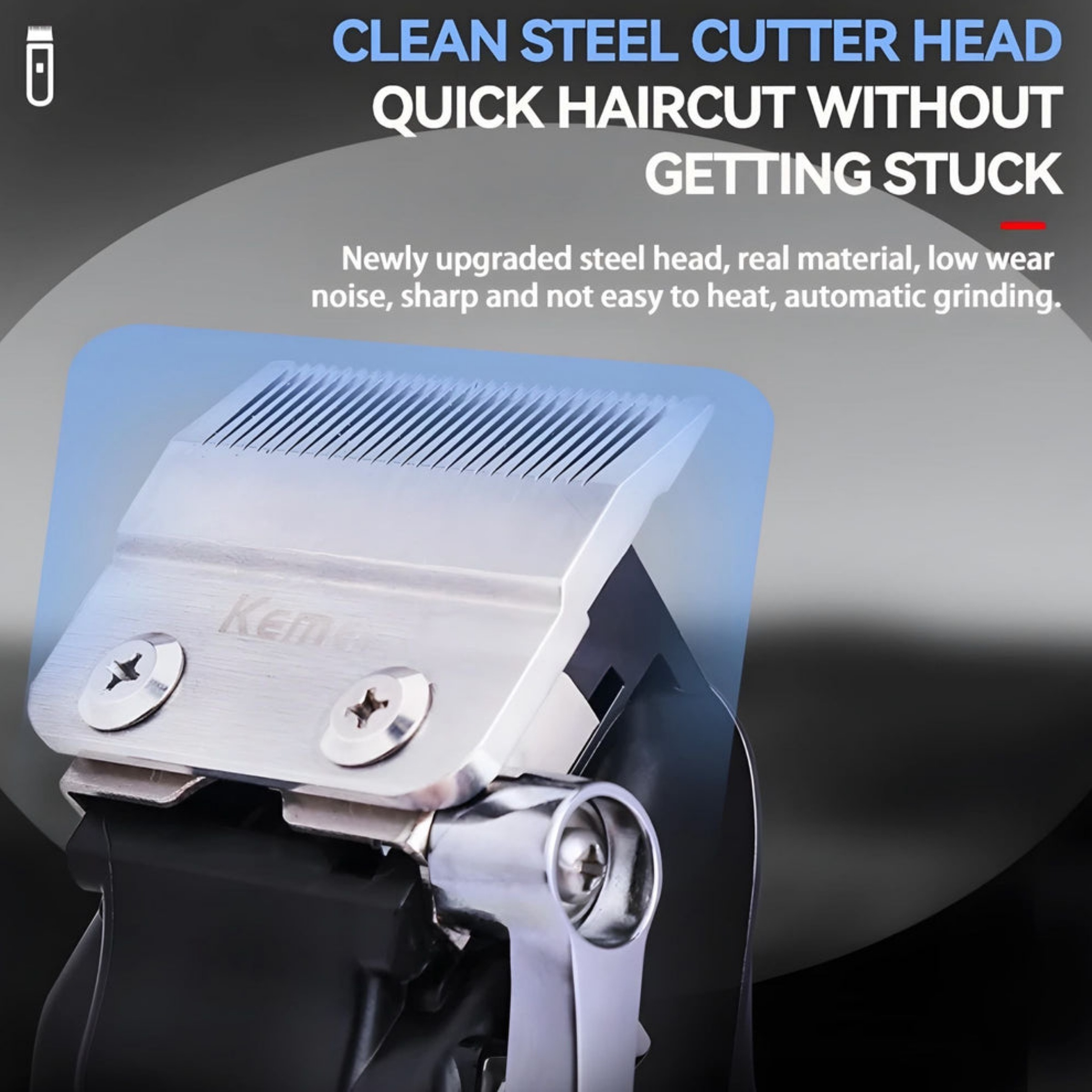 ماشین اصلاح موی سر و صورت کیمی مدل KM-1551 ماشین اصلاح موی سر و صورت کیمی مدل KM-1551