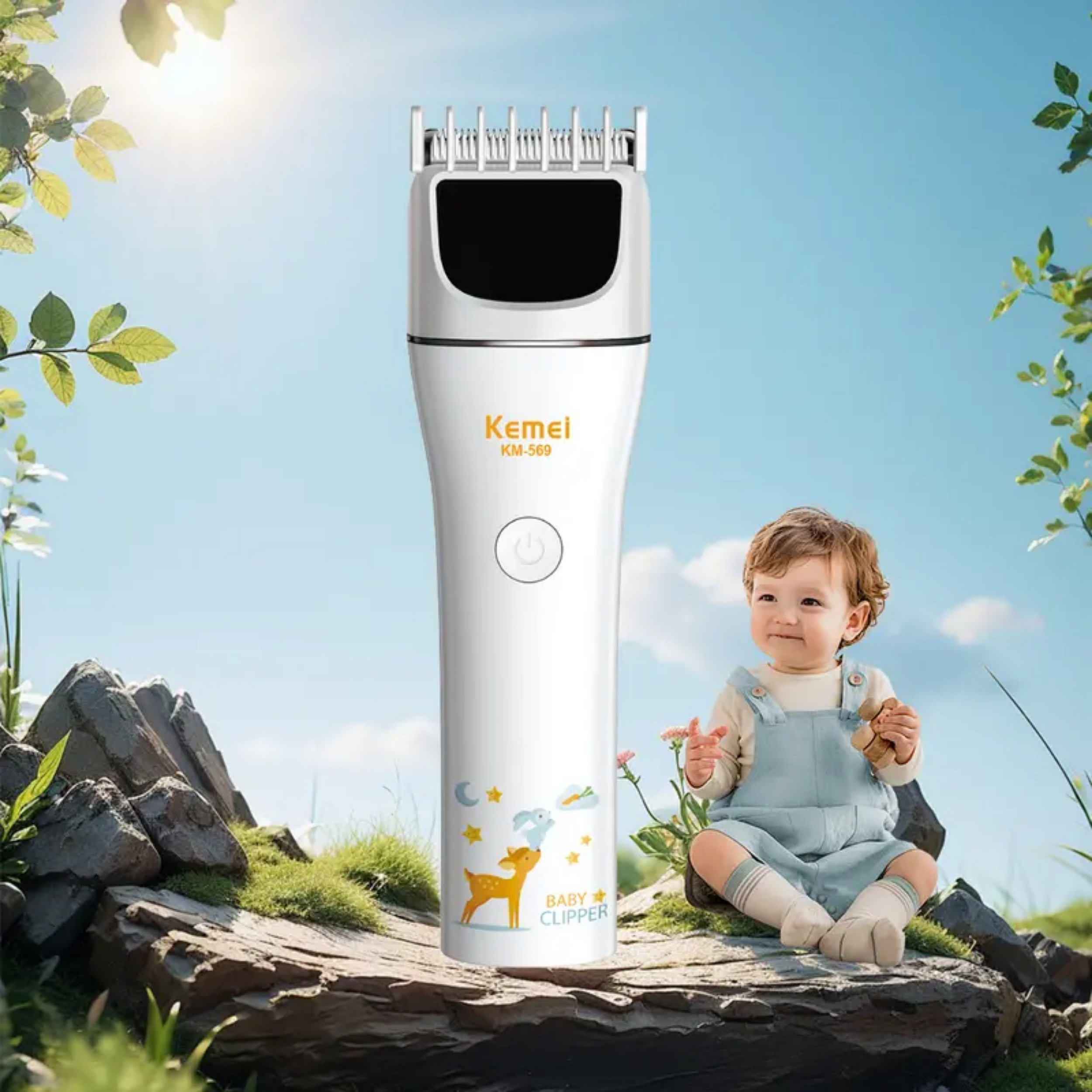 ماشین اصلاح موی سر شارژی کیمی مدل km-569 ماشین اصلاح موی سر شارژی کیمی مدل km-569