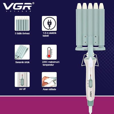 فر کننده مو وی جی ار مدل V-597