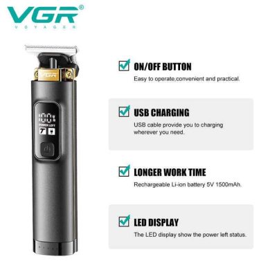 ماشین اصلاح موی سر و صورت وی جی ار مدل V 985