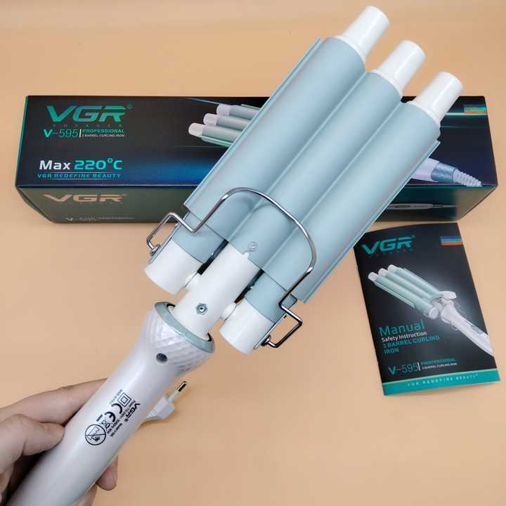 فر کننده و حالت دهنده مو وی جی ار مدل V-595 فر کننده و حالت دهنده مو وی جی ار مدل V-595