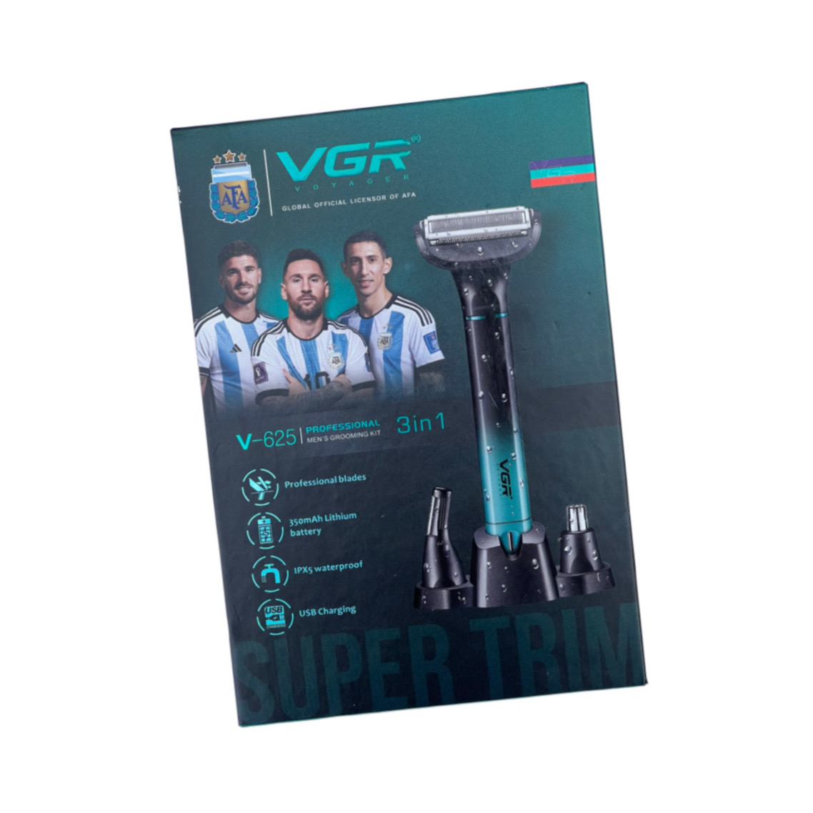 ماشین اصلاح موی بدن وی جی ار مدل V-625 ماشین اصلاح موی بدن وی جی ار مدل V-625