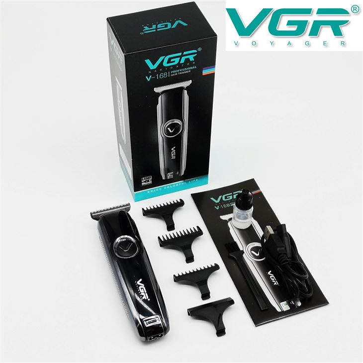 ماشین اصلاح موی بدن و صورت وی جی آر مدل V-168 ماشین اصلاح موی بدن و صورت وی جی آر مدل V-168