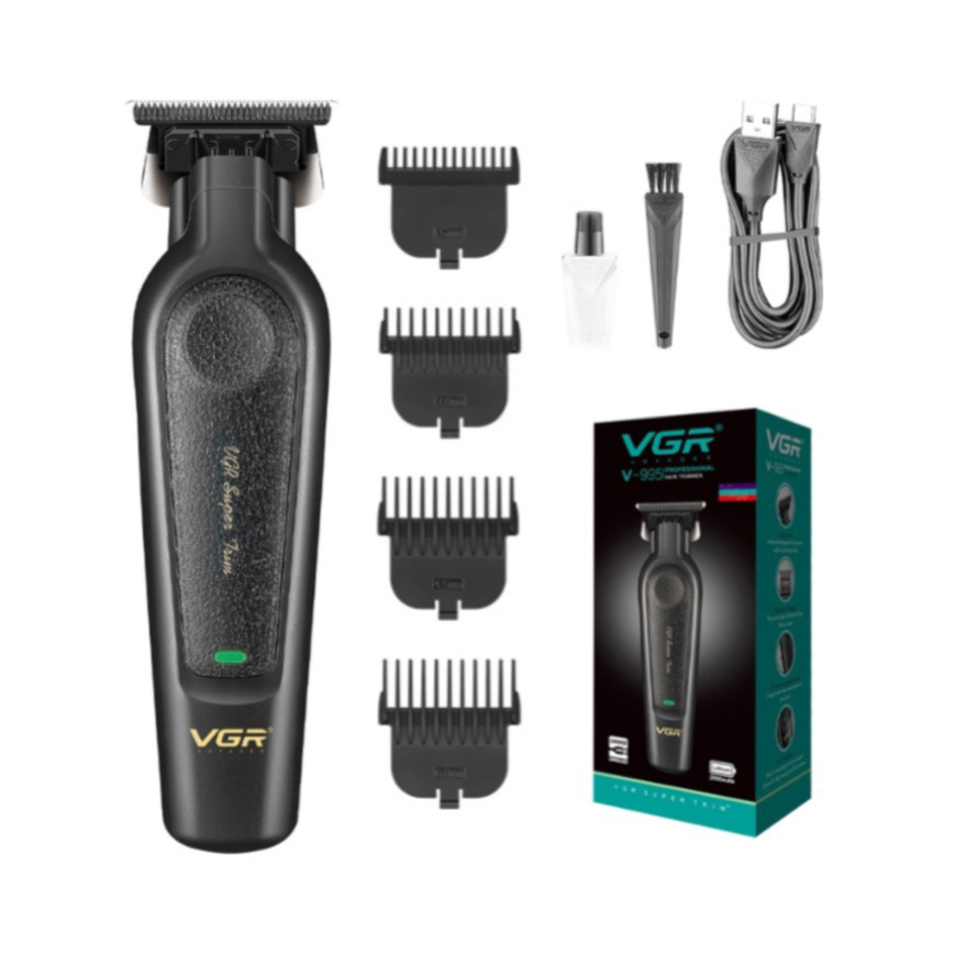 ماشین اصلاح موی سر و صورت شارژی وی جی ار مدل V-995 ماشین اصلاح موی سر و صورت شارژی وی جی ار مدل V-995