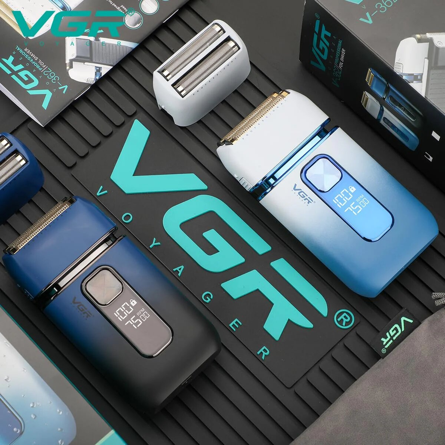 ماشین اصلاح موی سر و صورت وی جی ار مدل V-362 ماشین اصلاح موی سر و صورت وی جی ار مدل V-362