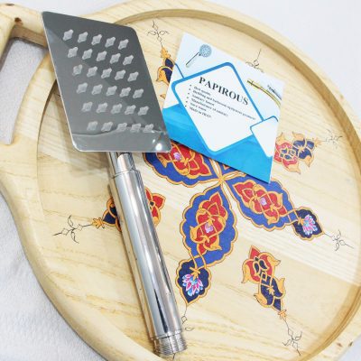 سردوش حمام پاپیروس مدل استیل قهرمان