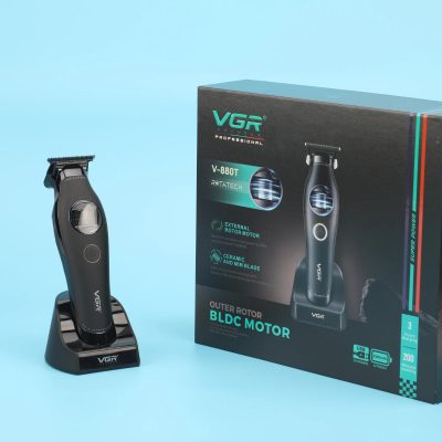 ماشین اصلاح موی صورت شارژی  وی جی ار مدل V-880 T