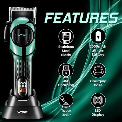 ماشین اصلاح موی سر وی جی ار مدل v-166