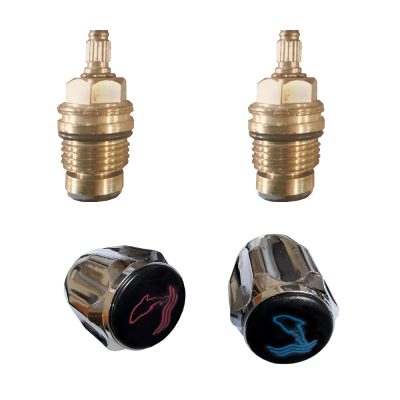 مغزی شیر کد 214 بسته 2 عددی به همراه دسته شیر