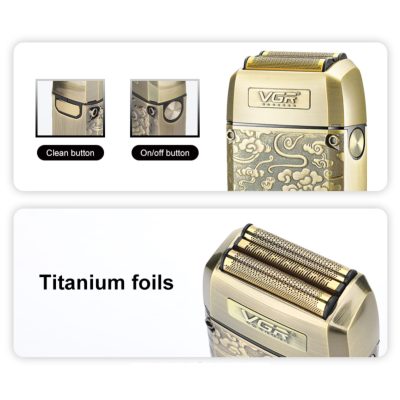 ماشین اصلاح موی سر و صورت وی جی ار مدل V-336