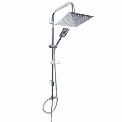 علم دوش حمام شیرآلات بهداشتی پارس شید فاتح مدل استیل مربع