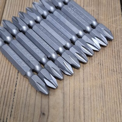 سری پیچ گوشتی دو سر چهار سو باس مدل PH2 بسته 10 عددی