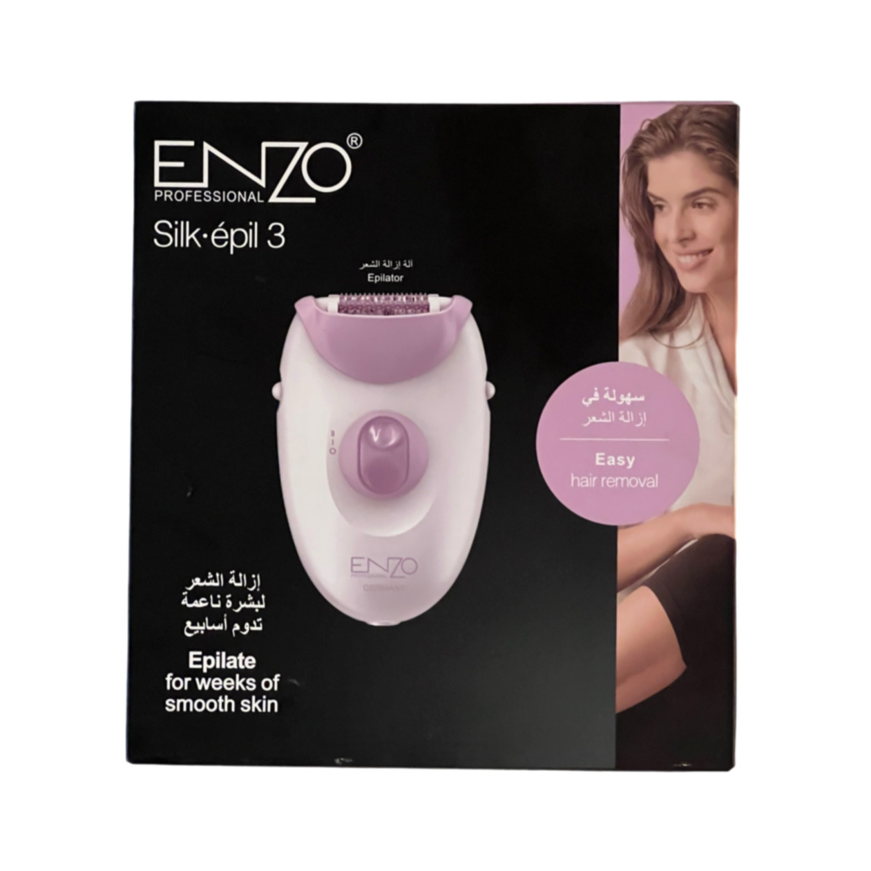 اپیلاتور بدن انزو پروفیشینال مدل EN-3390 اپیلاتور بدن انزو پروفیشینال مدل EN-3390