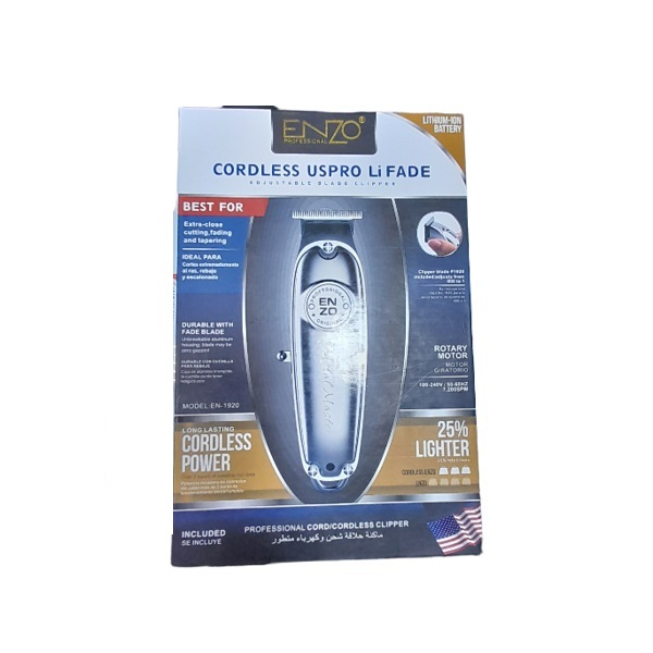 ماشین اصلاح موی سر و صورت انزو پروفیشینال مدل 1920 ماشین اصلاح موی سر و صورت انزو پروفیشینال مدل 1920