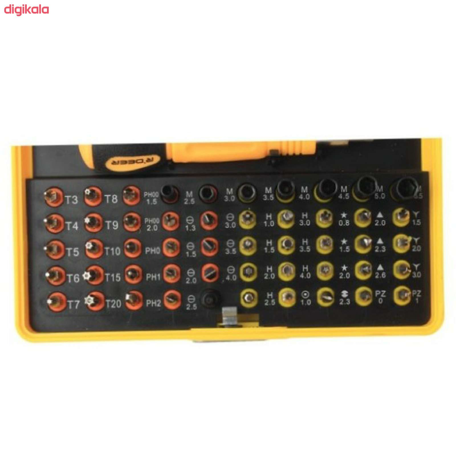 پیچ گوشتی و سری پیچ گوشتی اردیر مدل 9171 مجموعه 53 عددی پیچ گوشتی و سری پیچ گوشتی اردیر مدل 9171 مجموعه 53 عددی