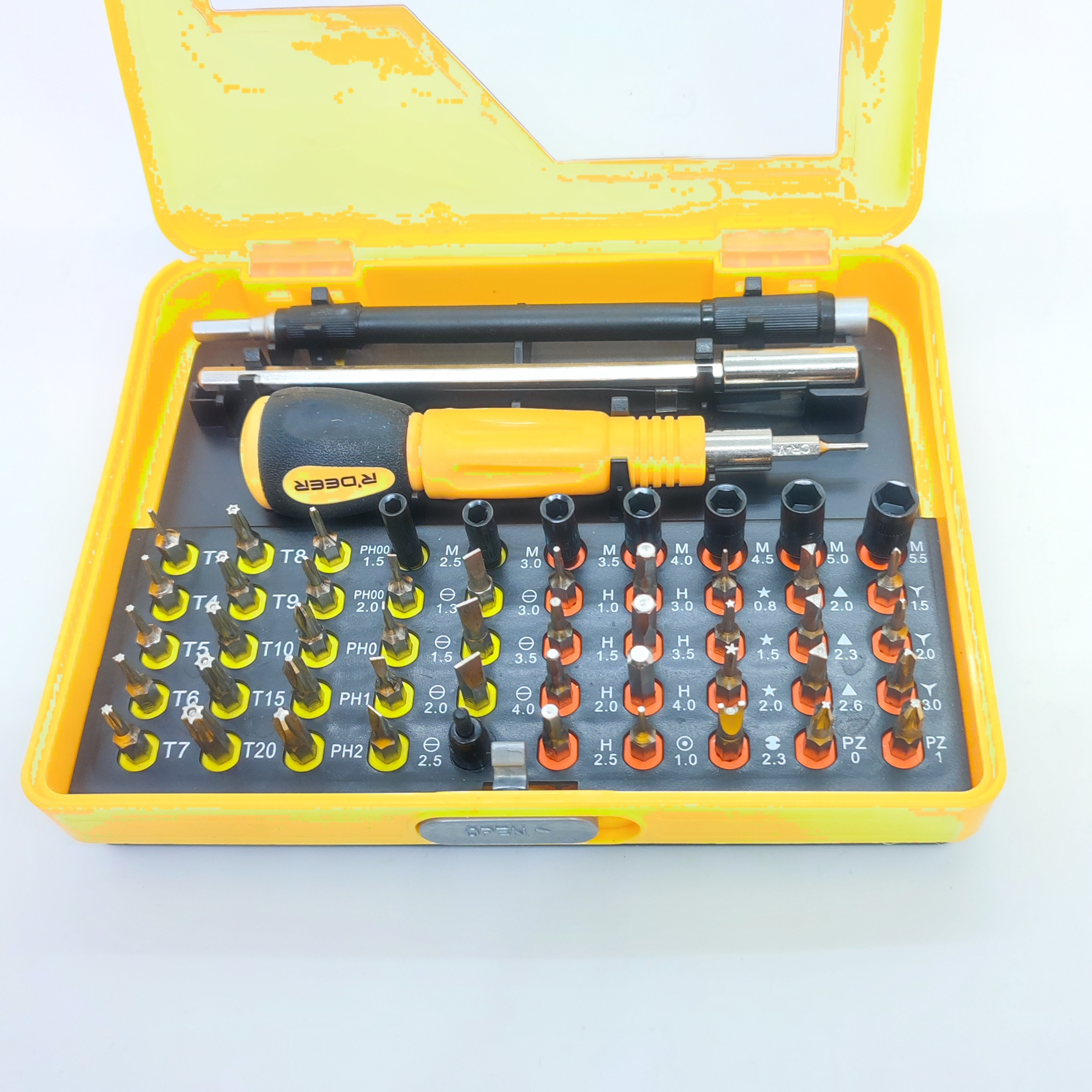 پیچ گوشتی و سری پیچ گوشتی اردیر مدل 9171 مجموعه 53 عددی پیچ گوشتی و سری پیچ گوشتی اردیر مدل 9171 مجموعه 53 عددی