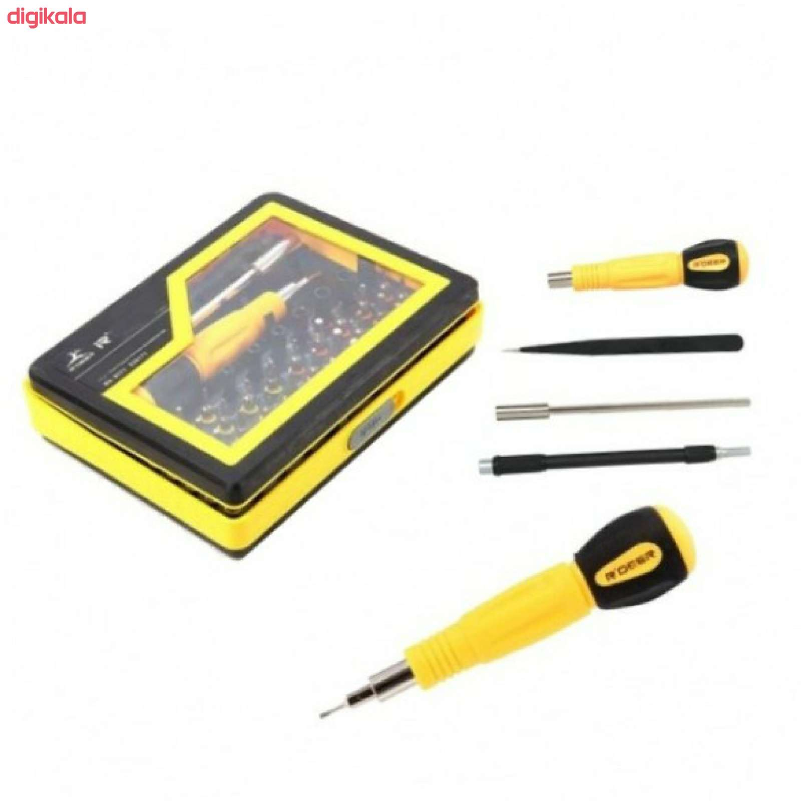 پیچ گوشتی و سری پیچ گوشتی اردیر مدل 9171 مجموعه 53 عددی پیچ گوشتی و سری پیچ گوشتی اردیر مدل 9171 مجموعه 53 عددی