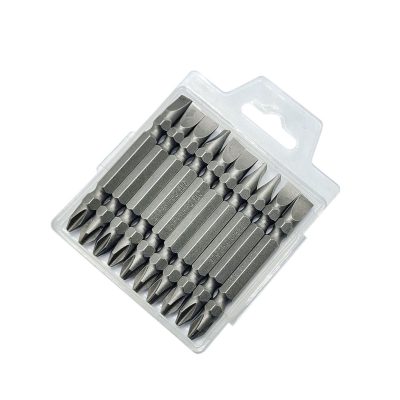 سری پیچ گوشتی یک سر چهارسو یک سر دو سو باس مدل  10PCS  بسته 10 عددی