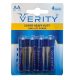 باتری قلمی وریتی مدل SUPER HEAVY DUTY-4PCS بسته چهار عددی باتری قلمی وریتی مدل SUPER HEAVY DUTY-4PCS بسته چهار عددی